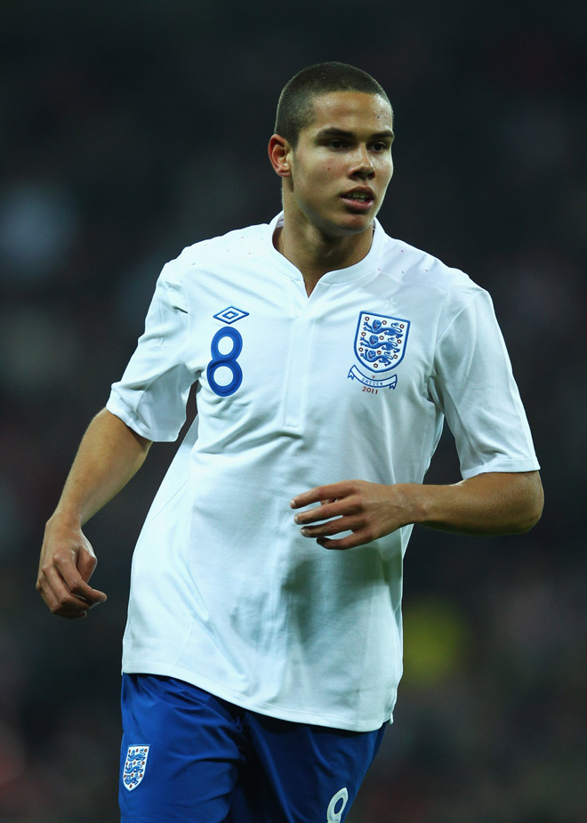 Jack Rodwell in action against Sweden.